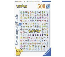Ravensburger - Puzzle - Prvých 151 Pokémonov / 500 dielikov / od 10 rokov