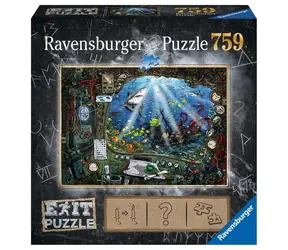 Ravensburger Exit Puzzle: Ponorka / 759 dielikov / 70 x 50 cm / od 12 rokov