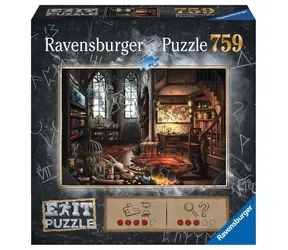Ravensburger Exit Puzzle: Dračie laboratórium / 759 dielikov / 70 x 50 cm / od 12 rokov