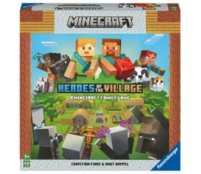 Ravensburger Minecraft: Heroes of the Village / dĺžka hry 20 minút / počet hráčov 2-4 / od 7 rokov
