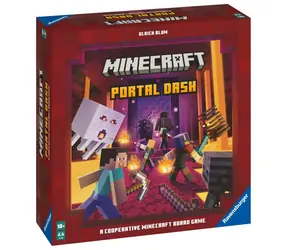 Ravensburger Minecraft: Portal Dash / dĺžka hry 30 minút / počet hráčov 1-4 / od 10 rokov