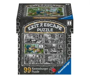 Ravensburger Exit Puzzle: Zimná záhrada / 99 dielikov / od 14 rokov