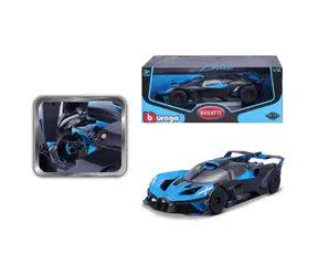 Bburago TOP Bugatti Bolide Blue/Black / mierka 1:18 / od 3 rokov / Modrá/Čierna
