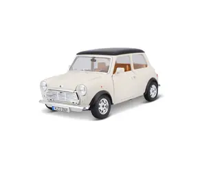 Bburago Mini Cooper (1969) Beige / mierka 1:18 / od 3 rokov / Béžová