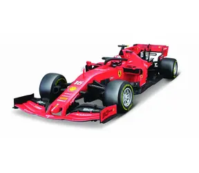 Bburago Ferrari Racing F1 2019 SF90 LeClercl / mierka 1:18 / od 3 rokov / Červená