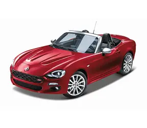 Bburago Fiat 124 SPIDER RED / mierka 1:24 / od 3 rokov / Červená