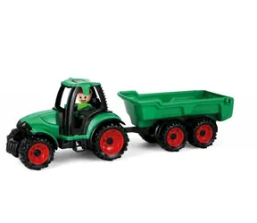 Lena Truckies traktor s vlečkou zelená / od 2 rokov