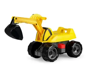 Lena GIGA TRUCKS bager žltá / od 3 rokov