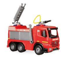 Lena Mercedes hasičské auto Arocs červená / od 3 rokov