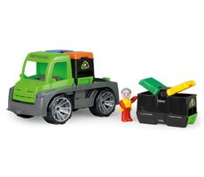 Lena TRUXX auto s kontajnermi zelená / od 2 rokov