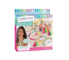 Make it Real Náramky so strapcami a prstienkom / od 8 rokov