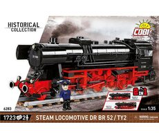 Cobi 6283 Parná lokomotíva DR BR 52 TY22 / 1:35 / 1723 kociek / od 10 rokov