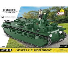 Cobi 2990 Tank Vickers A1E1 INDEPENDENT / 1:35 / 887 kociek / od 9 rokov