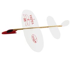 Kovozávody Prostejov Vážka / model lietadla / rozpätie 320 mm / dĺžka 430 mm / 6 dielikov / od 14 rokov