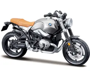 Maisto BMW R nineT Scrambler šedá / mierka 1:18 / od 3 rokov