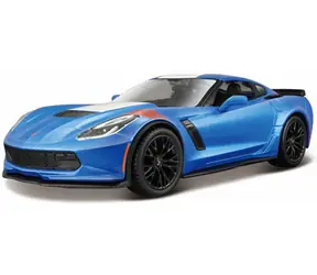 Maisto Corvette Grand Sport 2017 modrá / mierka 1:24 / od 3 rokov