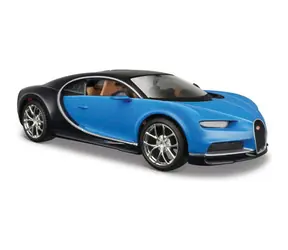 Maisto Bugatti Chiron modrá / mierka 1:24 / od 3 rokov
