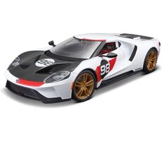 Maisto Ford GT Heritage 2021 biela / mierka 1:18 / od 3 rokov