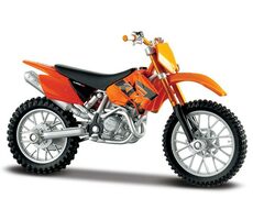 Maisto KTM 525SX oranžová / mierka 1:18 / od 3 rokov