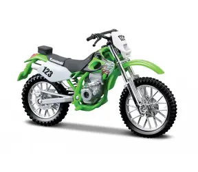 Maisto Kawasaki KLX 250SR zelená / mierka 1:18 / od 3 rokov