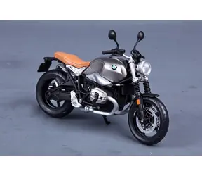 Maisto BMW R ninet Scrambler strieborná / mierka 1:12 / od 3 rokov