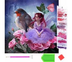 Norimpex Diamantová mozaika - Malenka s lastovičkou