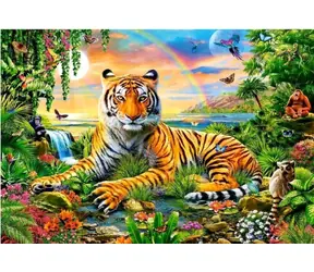 Norimpex Diamantová mozaika - Tiger