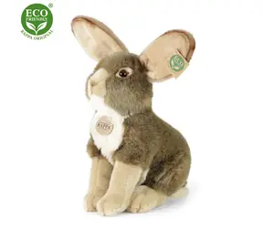 RAPPA Plyšový zajac 30 cm / ECO-FRIENDLY / od 0 mesiacov