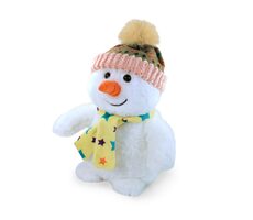 Rappa Plyšový snehuliak 26 cm / od 0 mesiacov