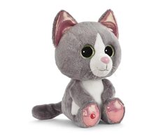NICI Glubschis plyš Mačka šedá Felinja 25cm / GREEN kolekcia / od 0 mesiacov