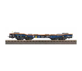 Piko 96695 Ťažkotonážny plošinový vagón Slmmps Volker Rail VI / Mierka: H0 (1:87) / Rádius: 358 mm / 14 rokov
