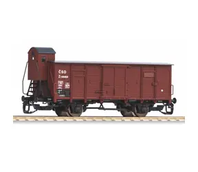 Piko 47763 Krytý vagón G02 s kabínou brzdára ČSD III / Mierka: TT (1:120) / Rádius: 287 mm / 14 rokov