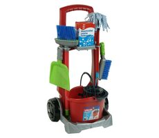 Theo Klein 236875 Vileda upratovací vozík / od 3 rokov