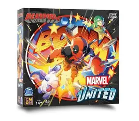 ADC Blackfire Marvel United: Deadpool / Dĺžka hry: 40 minút / Počet hráčov: 1 - 4 / od 14 rokov