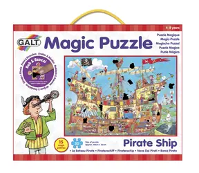 Galt Magické puzzle - pirátska loď 2
