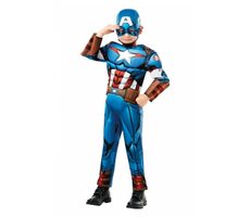 ADC Blackfire Avengers: Captain America Deluxe - veľ. M / od 5 - 6 rokov