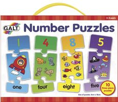 Galt Puzzle - moja prvá anglická číslica 2. / od 3 - 5 rokov