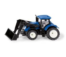 SIKU Blister - traktor New Holland s predným nakladačom / od 3 rokov