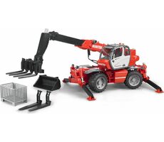 Bruder 2129 Žeriav s teleskopickým ramenom a príslušenstvom / 1:16 / od 4 rokov