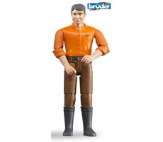 Bruder 60007 Figúrka muž v hnedých nohaviciach / od 4 rokov