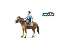 Bruder 62507 Jazdná polícia na koni / 1:16 / od 4 rokov