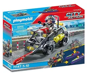 Playmobil® City Action 71147 Terénna štvorkolka špeciálnej jednotky / Počet dielikov: 59 / od 5 rokov