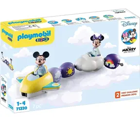 Playmobil® Disney & Mickey and Friends 71320 1.2.3 & Disney: Let Mickeyho a Minnie v oblakoch / 7 dielov / od 12 mesiacov