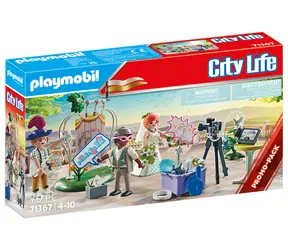 Playmobil® City Life 71367 Svadobný foto box / Počet dielikov: 79 / od 4 rokov