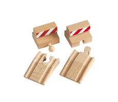 Brio Zarážka pre slepú koľaj 4 diely / od 3 rokov