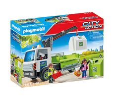 Playmobil® City Action 71431 Vozidlo na prepravu skla s kontajnerom / Počet dielikov: 62 / od 4 rokov