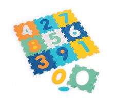 Ludi Puzzle penové 90x90cm Čísla / od 10 mesiacov