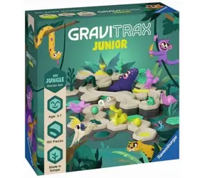 Ravensburger GraviTrax Junior Štartovacia sada L Džungľa / guličková dráha / 3 guličky / 100 dielov / od 3 rokov