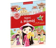 Presco Group Ella&amp;Max NGOC &amp; HANOJ - Mesto plné samolepiek / Jazyková verzia: CZ / od 3 rokov