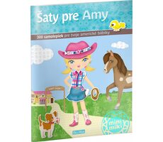 Presco Group Ella&amp;Max Šaty pre AMY - Kniha samolepiek - SK / Jazyková verzia: SK / od 3 rokov